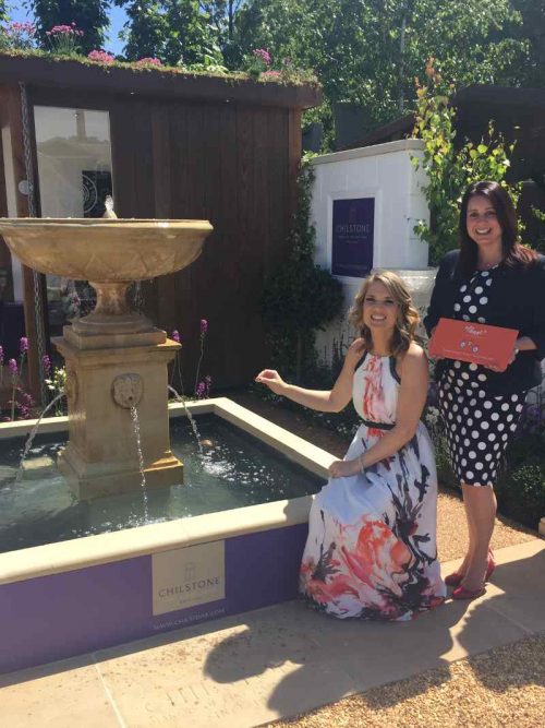 Charlotte Hawkins Unveils Our Stand at RHS Chelsea Flower Show!
