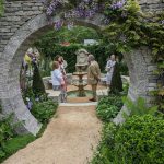 The Bridgerton Formal Garden at The Chelsea Flower Show